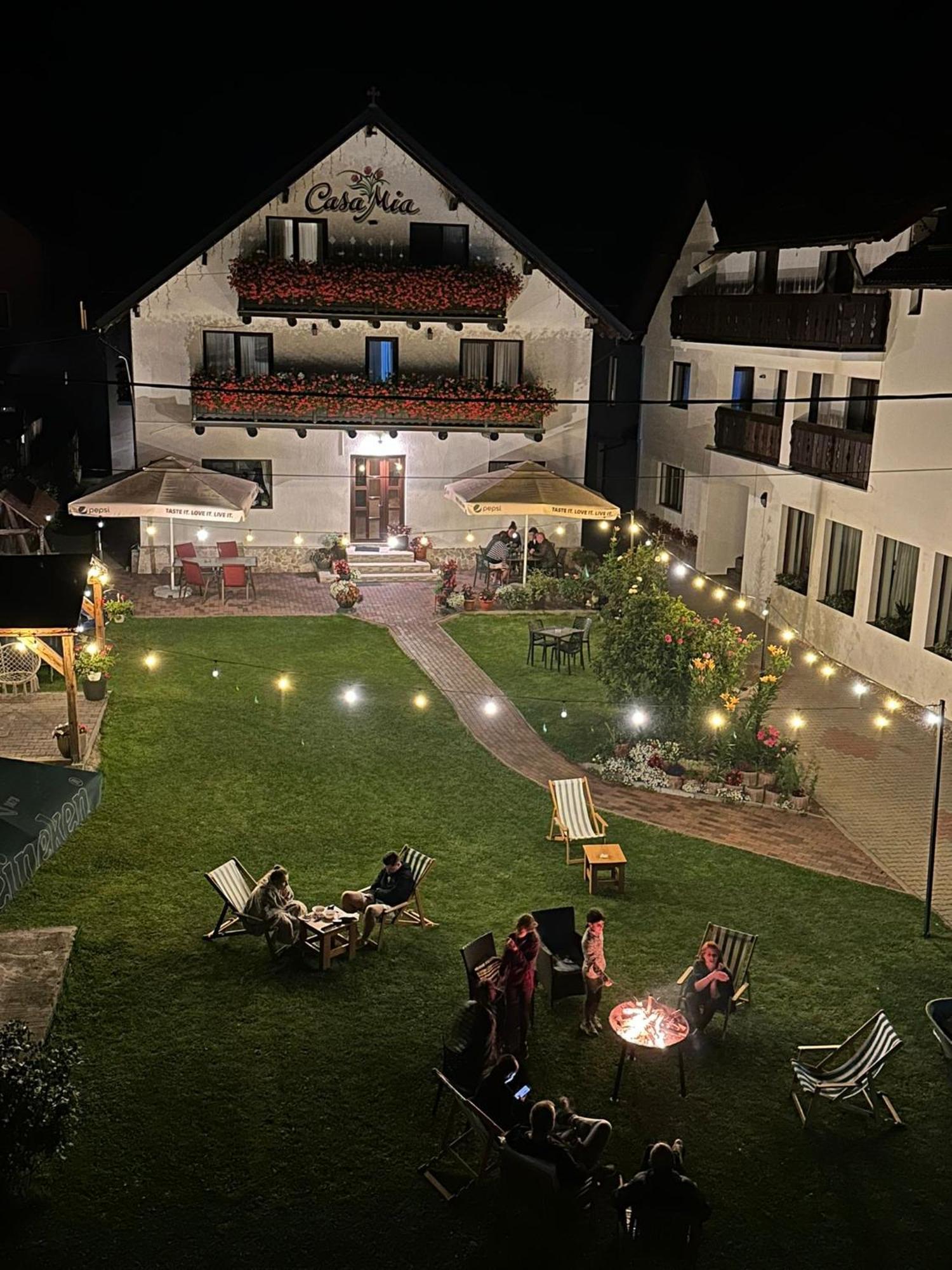 Hotel Casa Mia à Moeciu De Sus Extérieur photo